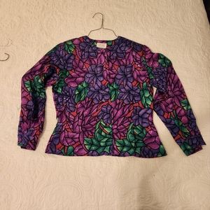 Vintage silky blouse